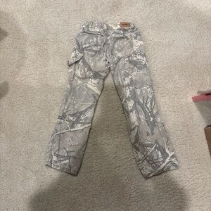 RSQ Tan and Gray Patterned Pants